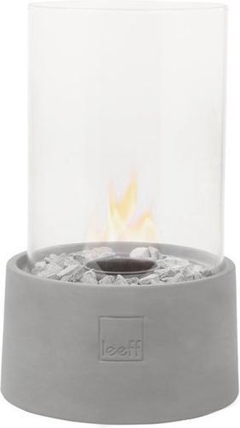 Foto: Leeff stonefire grey sfeerhaard tafelhaard tafelbrander bio ethanol