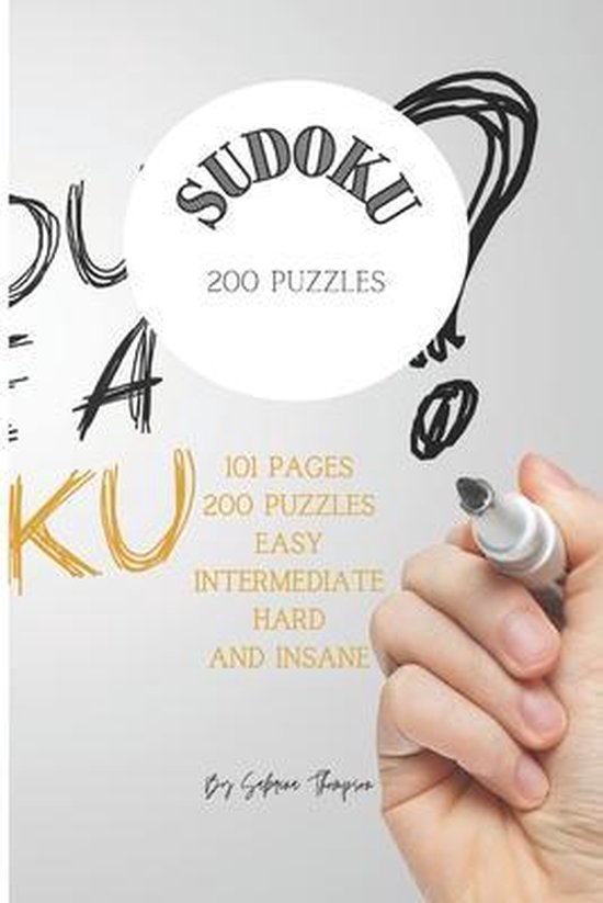 Sudoku Puzzle Book - cover