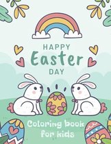 Happy Easter Day Coloring Book for Kids