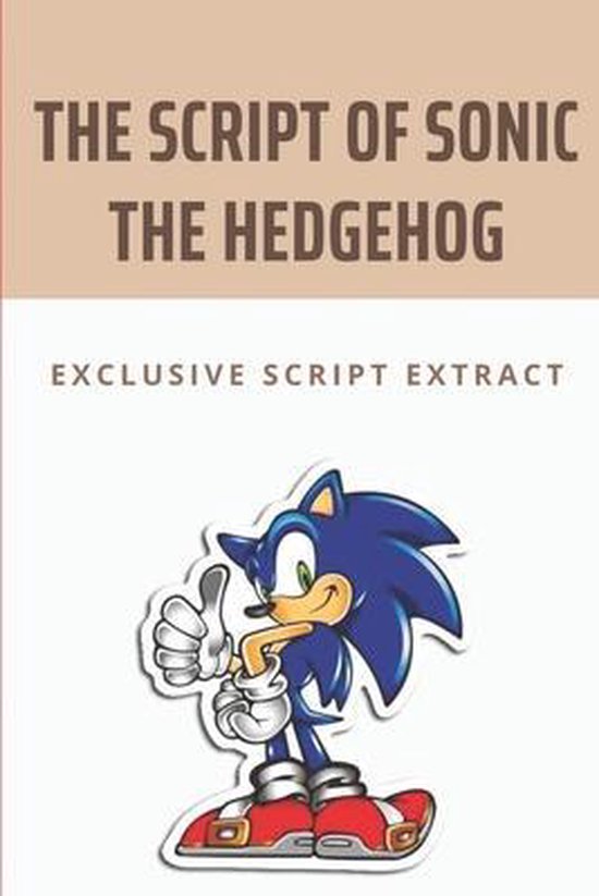 The Script Of Sonic The Hedgehog 9798507457144 Buck Cervin Boeken