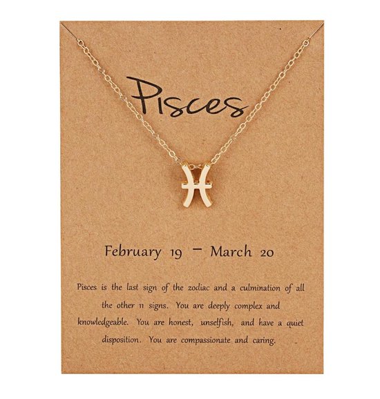 Cabantis Horoscoop-Ketting voor Dames en Heren