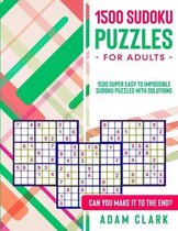 1500 Sudoku Puzzle Book for Adults