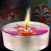 D-light candles - Waxinelichten "Clown"  - 6 stuks