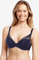 Chantelle  Parisian Allure T-shirt BH Blauw 80 D