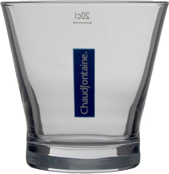 Glas Chaudfontaine 26,5 cl boite 6pcs. Verres à eau à boire, | bol.com