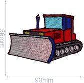 HKM Strijkapplicatie Bulldozer