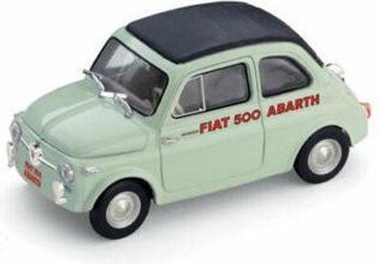 Voiture miniature - Fiat 500 verte (1/43)