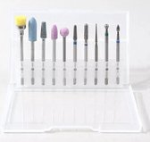 Russian manicure - mini freesbit - set 10st.