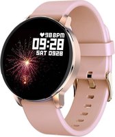 Belesy® SUCCESSOR - Smartwatch Dames - Smartwatch Heren - Horloge - Stappenteller - 1.3 inch - Maak je eigen wijzerplaat - Full Touch - Multi Sport – Hartslag - Calorieën - Rosegou