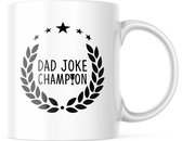 Vaderdag Mok Dad joke champion