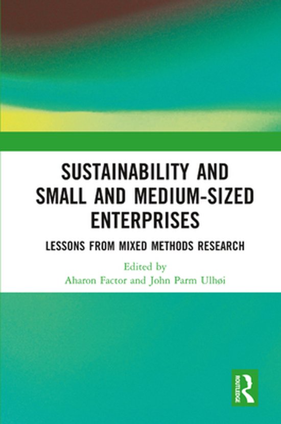 Sustainability and Small and Medium-sized Enterprises - cover