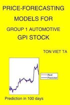 Price-Forecasting Models for Group 1 Automotive GPI Stock