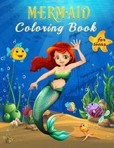 Mermaid Coloring Book For Teens