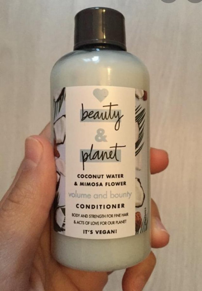 Love Beauty and Planet | 3 X 100 ml | VEGAN | Biologische Mimosa Fleur | Biologische Kokosolie