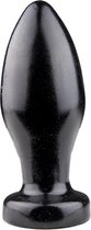 XXLTOYS - Ibrahim - XXL Plug - Inbrenglengte 14 X 5.5 cm - Black - Uniek design Buttplug - Stevige Anaal plug - Made in Europe