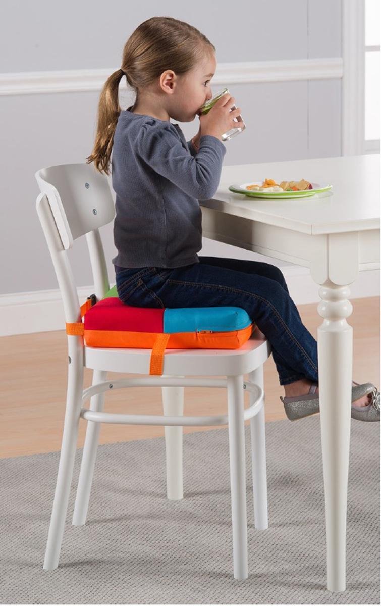 Peuterverhoger Voor Eettafel, Stoelverhoger Met Rugleuning En