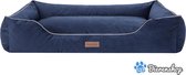 Dog's Lifestyle hondenbed Velvet Blauw 90cm