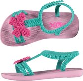 Xq Footwear Sandalen Meisjes Eva/polyester Roze/mint Mt 19-20