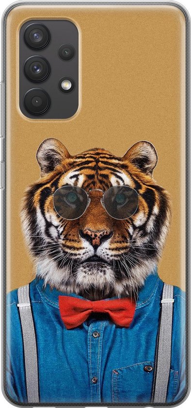 galaxy hipster tiger