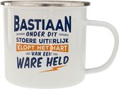 Mok - Top vent - Bastiaan - Geëmailleerd - In cadeauverpakking