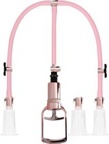 Clitoral & Nipple Pump Set Large - Rose Gold