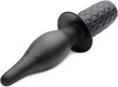 The Drop 10x Silicone Vibrating Thruster - Black