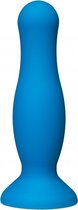 Mode - Silicone Anal Plug - 5 Inch - Blue