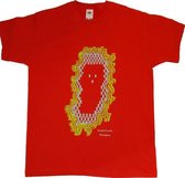 Anha'Lore Designs - Spookje - Kinder t-shirt - Rood - 12/13j (152)