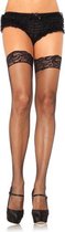 Leg Avenue Hold-ups - zwart - one size