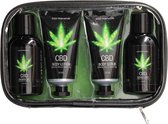 CBD - Bad en douche - Luxe reisset - Groene thee hennepolie