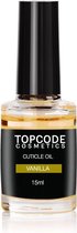TOPCODE Cosmetics - Nagelriemolie - vanille - 15ml - Cuticle oil