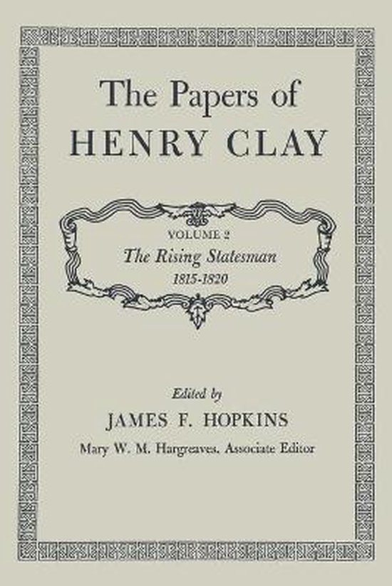 The Papers of Henry Clay - cover