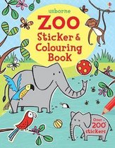 Zoo Sticker & Colouring Book