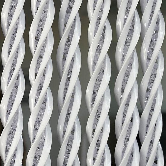 Trente - Deurgordijn Magnifico - Luxe - Wit - 100 x 230 cm