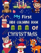 My First Kids Coloring Book Of Christmas