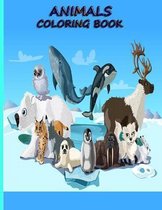 Animals Coloring Book: Animal Coloring Book for Kids