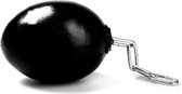 XXLTOYS - Edvard - XXL Plug - Inbrenglengte 18 X 11 cm - Black - Uniek design Buttplug - Stevige Anaal plug - Made in Europe