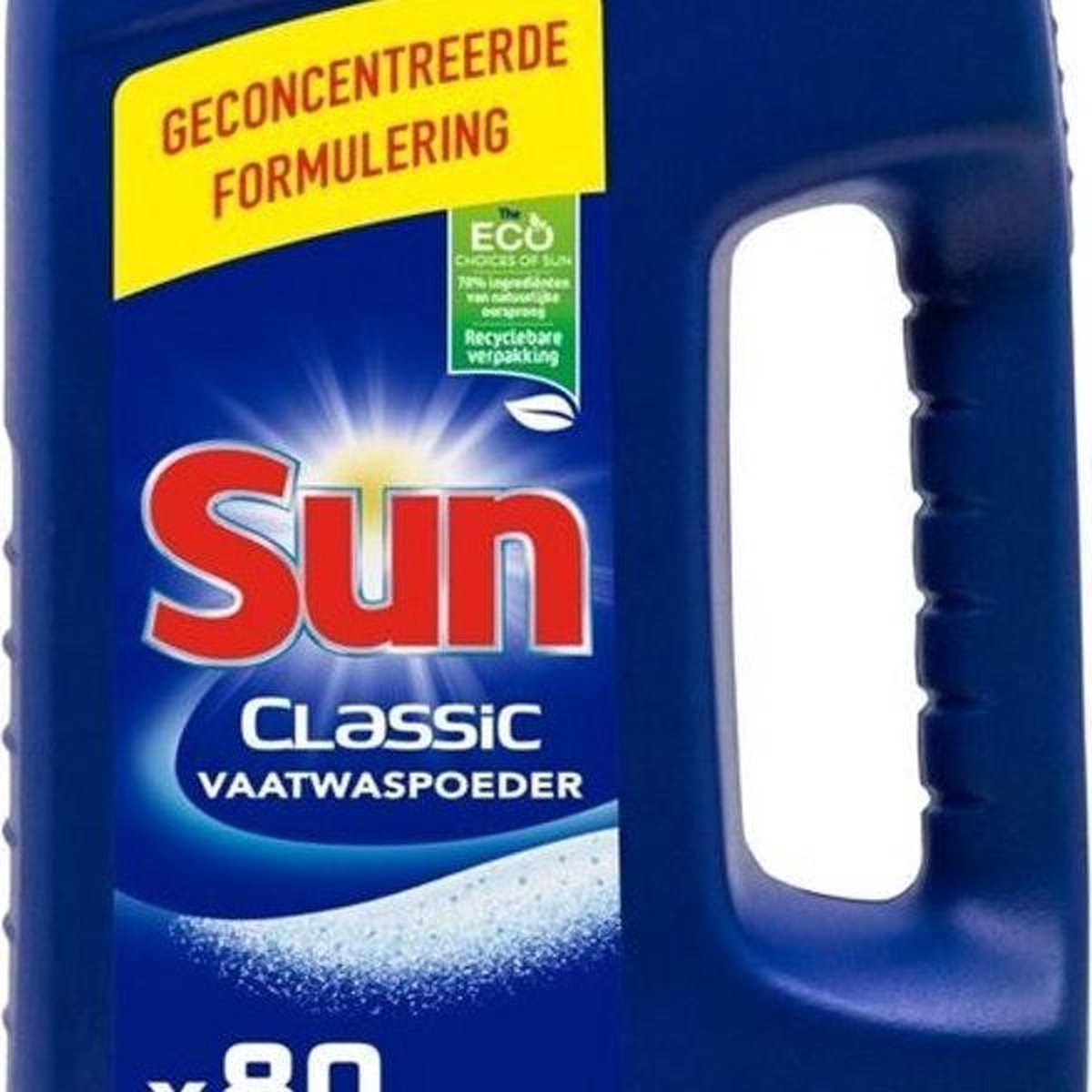 Sun Vaatwaspoeder 1,36KG - 80 wasbeurten