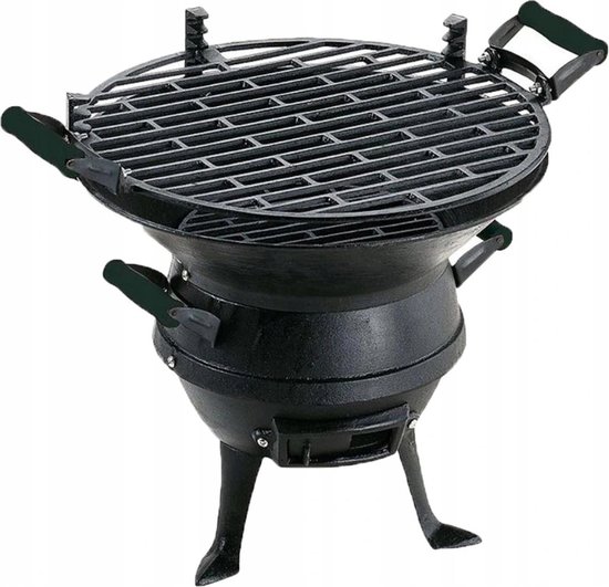 Master Grill Party / Gietijzeren barbecue met een diameter van 35,5 cm |  bol.com