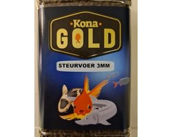 KonaGold Steurvoer 3 mm 1 ltr vijvervoeding vissenvoer vijver
