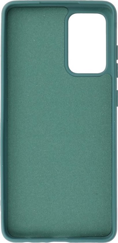 BestCases Thick Fashion Case - Coque Samsung Galaxu A72 / A72 5G - Coque de téléphone Galaxy A72 5G - Coque arrière Samsung Galaxy A72 / A72 5G - Coque Galaxy A72 5G - Vert foncé