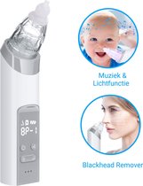 Neusreininger Baby – Elektrische Neuszuiger – Neus Aspirator met USB – Neuspeer & Blackhead Remover – Snotverwijderaar – Snoetenpoetser Peuter