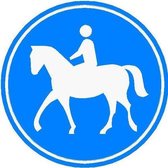 Verkeersbord Ruiterpad (G09) - aluminium - DOR