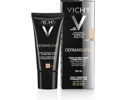 Vichy Dermablend Corrigerende Foundation nr25 30ml voor een vette en onzuivere huid