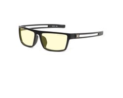 GUNNAR Gaming- en Computerbril - Valve, Onyx Frame, Amber Tint - Blauw Licht Bril, Beeldschermbril, Blue Light Glasses, Leesbril, UV Filter