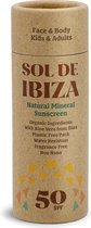 Sol de Ibiza - Zonnebrandcrème stick - Face & Body - SPF50