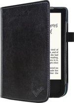 i12Cover - Housse de sommeil de luxe pour Pocketbook Touch Hd 3 - Noir