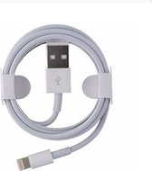 USB Lightning Kabel - 1M USB Draagkabel voor Apple - Compatibel voor Iphone 5/6/7/8/x/xs - Wit