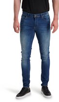 Purewhite - Jone 145 Skinny Heren Skinny Fit   Jeans  - Blauw - Maat 26