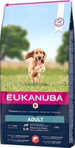 Eukanuba hondenvoer  dog adult sm&med salmon 12KG
